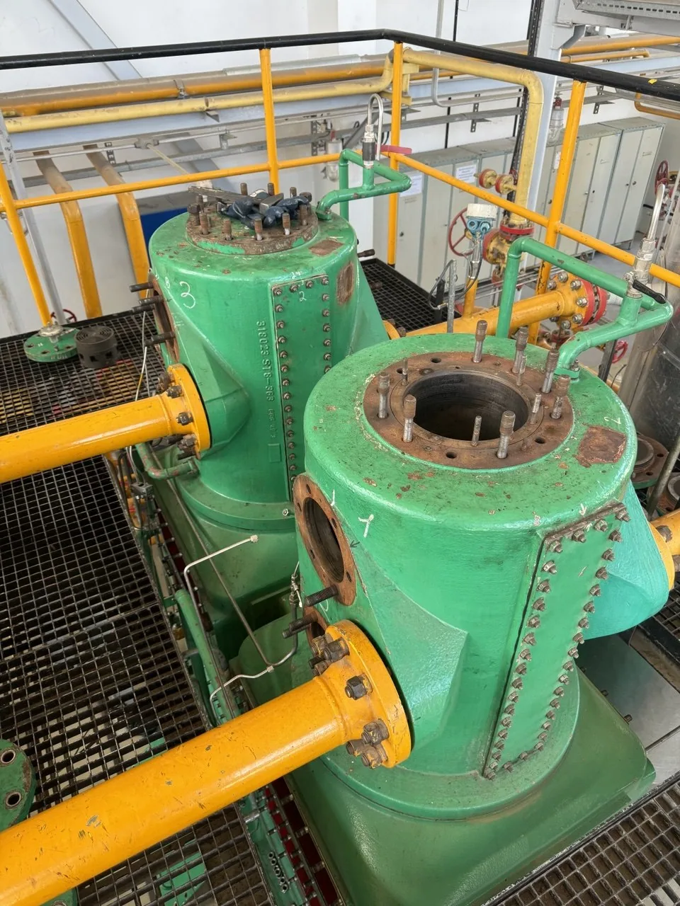 Поршневой компрессор Borsig PV218 на площадке Заказчика