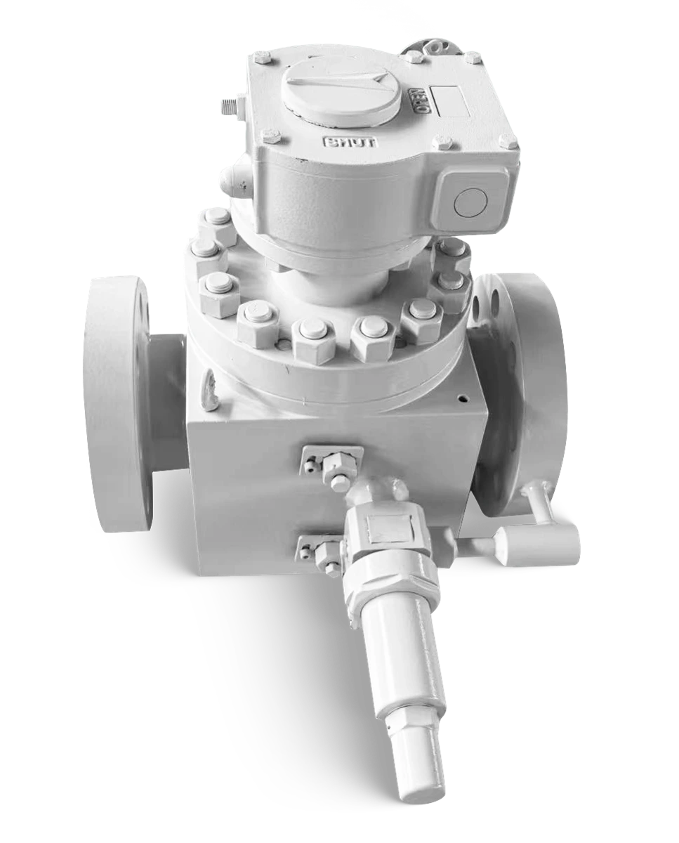 Клапан дроссельный с приводом